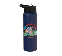 DreamWorks Madagascar Gloria Staying Cool 90s Retro Stainless Steel Insulated Water Bottle