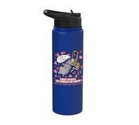 DreamWorks Madagascar Melman & Gloria Retro Love Stainless Steel Insulated Water Bottle