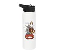 DreamWorks Madagascar Road Trip 90s Retro Stainless Steel Insulated Water Bottle
