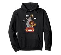 DreamWorks Madagascar Road Trip 90s Retro Sweat à Capuche