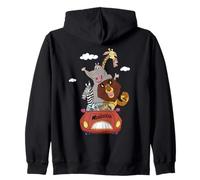 DreamWorks Madagascar Road Trip 90s Retro Sweat à Capuche