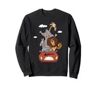 DreamWorks Madagascar Road Trip 90s Retro Sweatshirt