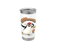 DreamWorks Madagascar Skipper Skate 90s Retro Gobelet isotherme en acier inoxydable double paroi