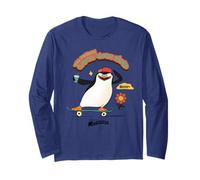 DreamWorks Madagascar Skipper Skate 90s Retro Manche Longue