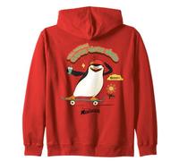 DreamWorks Madagascar Skipper Skate 90s Retro Sweat à Capuche