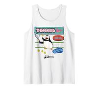 DreamWorks Madagascar Skipper Tennis 90s Retro Débardeur