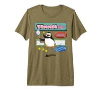 DreamWorks Madagascar Skipper Tennis 90s Retro T-Shirt Haut de Gamme