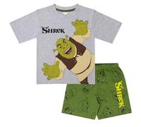 DreamWorks Shrek - Ensemble de Pyjama à Manches Courtes - 100% Coton - 7-8 Ans: 128cm