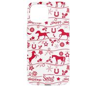 DreamWorks Spirit Riding Free Happy Holidays All-Over Print Coque pour iPhone 15