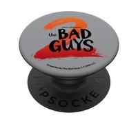 DreamWorks The Bad Guys 2 Logo PopSockets PopGrip Adhésif