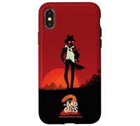 DreamWorks The Bad Guys 2 Mr. Wolf Poster Style Coque pour iPhone X/XS