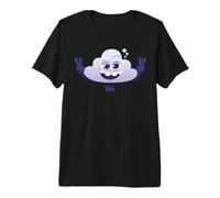 DreamWorks Trolls Cloud Guy Character Face T-Shirt Haut de Gamme