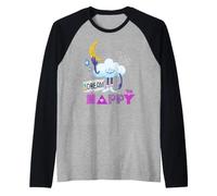 DreamWorks Trolls Cloud Guy Dream Happy Manche Raglan