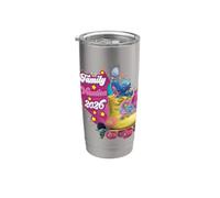 DreamWorks Trolls Family Vacation 2026 Gobelet isotherme en acier inoxydable double paroi