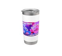 DreamWorks Trolls Friends Forever Vibes Gobelet isotherme en acier inoxydable double paroi