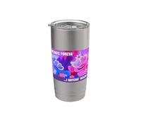 DreamWorks Trolls Friends Forever Vibes Gobelet isotherme en acier inoxydable double paroi