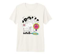 Dreamworks Trolls Hair Bonne Chance T-Shirt Haut de Gamme