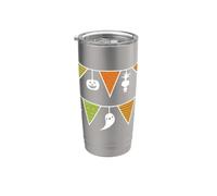 DreamWorks Trolls Halloween Bunting All Over Print Gobelet isotherme en acier inoxydable double paroi