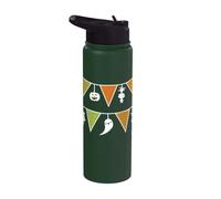 DreamWorks Trolls Halloween Bunting All Over Print Stainless Steel Insulated Water Bottle