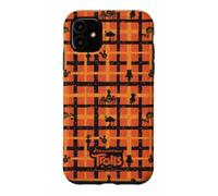 DreamWorks Trolls Halloween Plaid All Over Print Coque pour iPhone 11