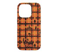 DreamWorks Trolls Halloween Plaid All Over Print Coque pour iPhone 14 Pro