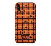 DreamWorks Trolls Halloween Plaid All Over Print Coque pour iPhone XS Max