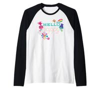 DreamWorks Trolls Hello Happy Party Manche Raglan