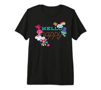 DreamWorks Trolls Hello Happy Party T-Shirt Haut de Gamme