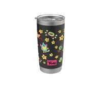 DreamWorks Trolls Lunar New Year Pink All-Over Print Gobelet isotherme en acier inoxydable double paroi