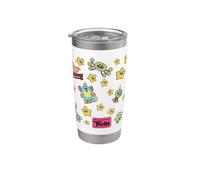 DreamWorks Trolls Lunar New Year Pink All-Over Print Gobelet isotherme en acier inoxydable double paroi