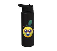 DreamWorks Trolls Mr. Dinkles Character Face Stainless Steel Insulated Water Bottle