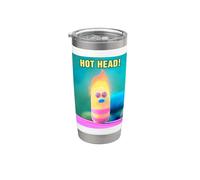 DreamWorks Trolls Mr. Dinkles Hot Head Gobelet isotherme en acier inoxydable double paroi