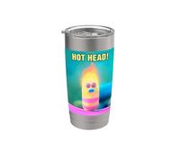 DreamWorks Trolls Mr. Dinkles Hot Head Gobelet isotherme en acier inoxydable double paroi