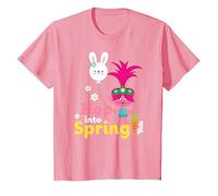 DreamWorks Trolls Poppy Hop Into Spring T-Shirt, Enfant, Rose, 6 Ans
