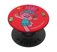 DreamWorks Trolls Poppy Lunar New Year Front & Back PopSockets PopGrip Adhésif