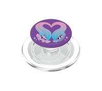 DreamWorks Trolls Satin and Chenille Character Faces PopSockets PopGrip pour MagSafe