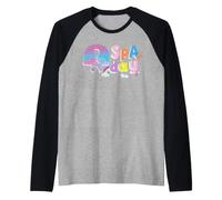 DreamWorks Trolls Spa Day Satin and Chenille Manche Raglan