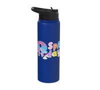 DreamWorks Trolls Spa Day Satin and Chenille Stainless Steel Insulated Water Bottle