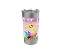 DreamWorks Trolls Tribe Vibes Sunshine Gobelet isotherme en acier inoxydable double paroi