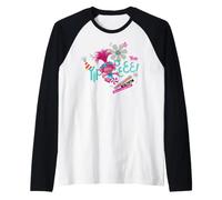 DreamWorks Trolls Yippee Poppy Party Vibes Manche Raglan