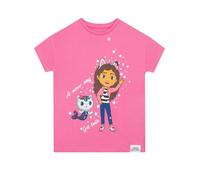 DreamWorks Tshirt Gabbys Dollhouse | T-Shirts à Manches Courtes pour Filles | Tee Shirt Fille | Rose 9-10 Ans