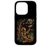 Dreamy Astronaute Space Art - Cosmic Paper Plane Gala Coque pour iPhone 14 Pro