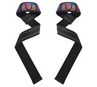 Dreamy Colors Sangle de poignet rembourrée en néoprène pour femme Motif lion Tarot 66 cm Pour entraînement, gym, dynamophilie, bodybuilding