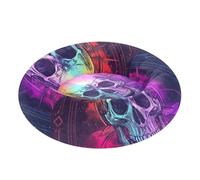 Dreamy Colors Tarot Pirate Crâne Lit apaisant anti-anxiété pour chien Taille M