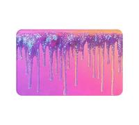 Dreamy Crystal IciclesSupernatural Symbols Black Printing 1 pcs Quick Dry Peach Skin Velvet Serviette de plage surdimensionnée 140 x 70 cm pour adultes, serviette super absorbante