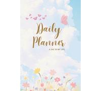 Dreamy Daily Planner for Women | 6*9 inch 110 Pages: Undated Inspirational Organizer with To Do List, Mood, Water, Meal, Money and Gratitude Tracker