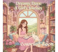 Dreamy Days: A Girl’s Journey: A Cozy Coloring Book of Peaceful Moments and Heartfelt Dreams