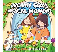 Dreamy Girl’s Magical Moments Coloring Book vol 2: Girl's Unique Moments Coloring Pages | Relax and Unwind with Heartwarming Illustrations of Gentle Days, Cozy Outfits, and Wholesome Magical Vibes