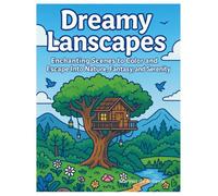 Dreamy Landscapes: Enchanting Scenes to Color and Escape Into Nature, Fantasy, and Serenity