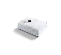 Dreamland Surmatelas chauffant Dreamy Night 195x90 cm Hypoallergénique Blanc Simple 1 télécommande